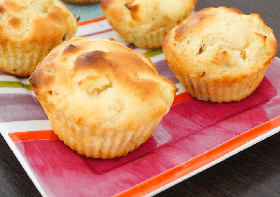 Muffins aux Honeycrunch® et noisettes