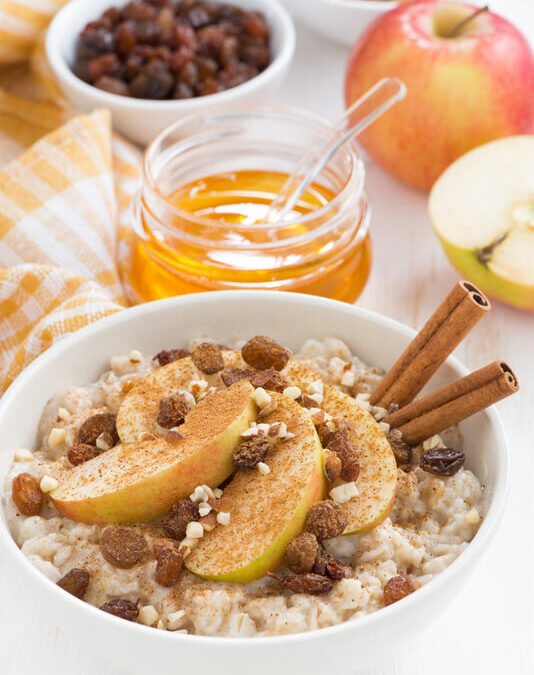 Porridge with Honeycrunch